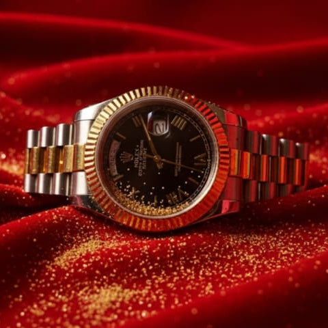 Elegance Redefined: Classic Men's Stainless Steel Watch with Date Function"